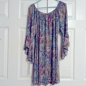 Honeyme Paisley dress size XXXL fits Sz 14-16